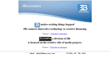 Tablet Screenshot of 3binnovators.com